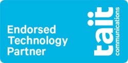 Logo del partner tecnologico approvato da Tait Logo del partner tecnologico approvato da Tait
