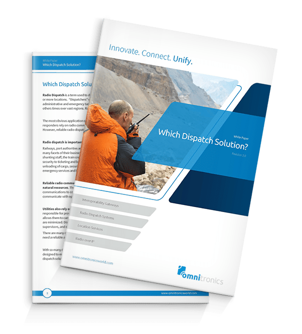 White Paper Which Dispatch Solution Stack Ups