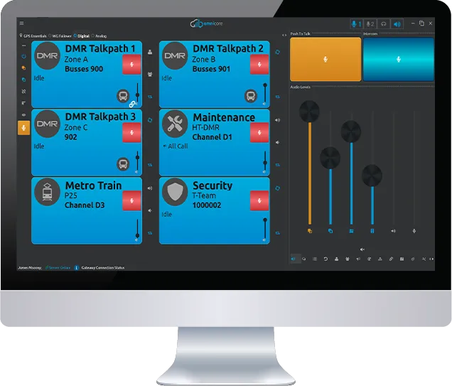 audio levels