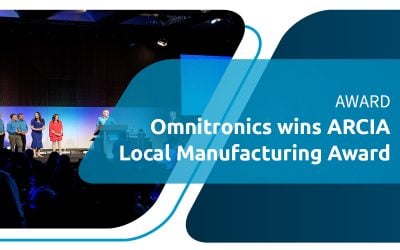 AUSZEICHNUNG | Omnitronics gewinnt den ARCIA Industry Excellence Award: Lokale Fertigung