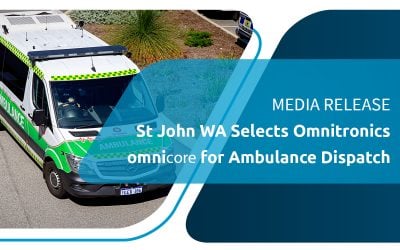 MEDIA RELEASE | St John Ambulance implements omnicore Dispatch