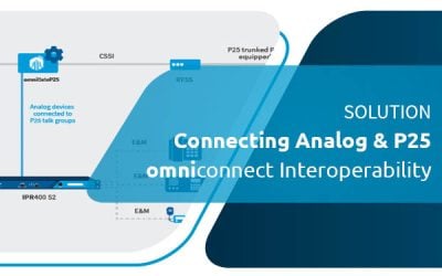 SOLUTION | Connecting Analog Equipment to P25 Talkpaths