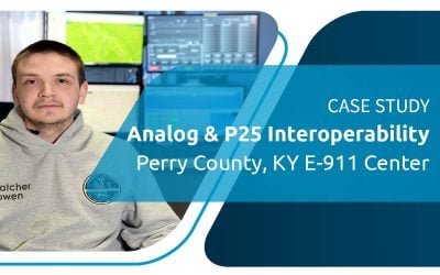 CASE STUDY | omnicore  Dispatch with Analog Integration into Statewide P25 Network