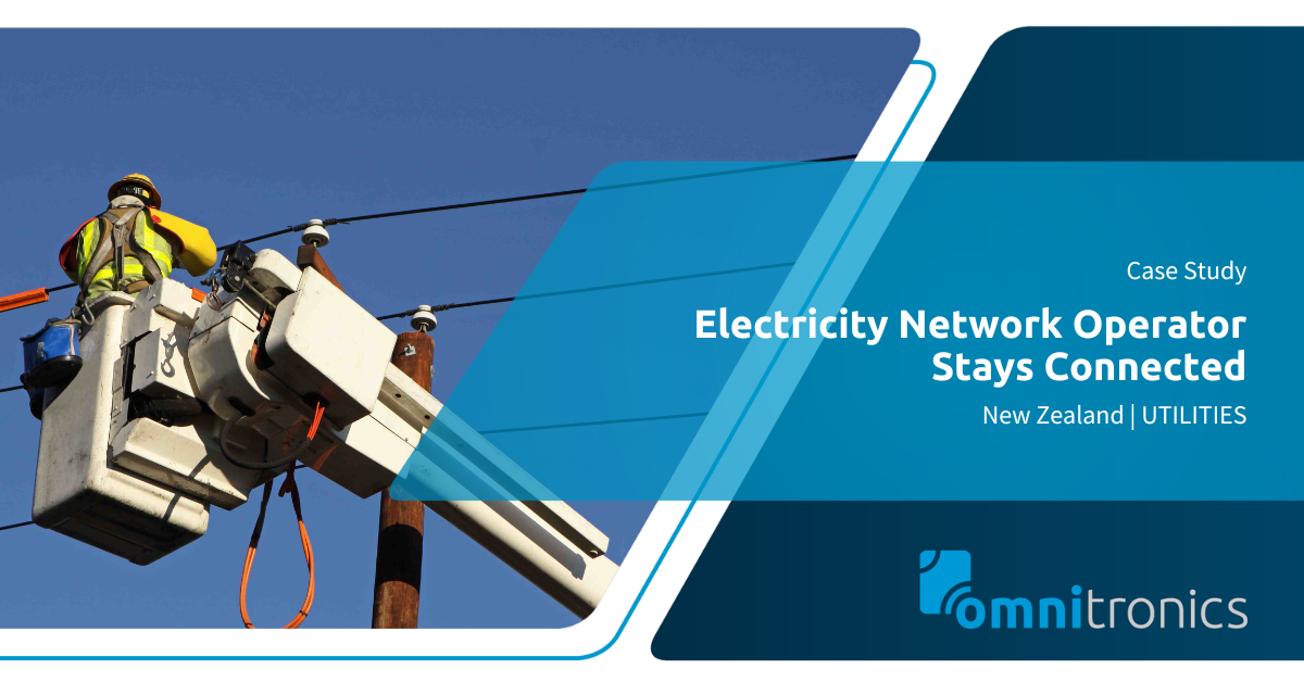 Utilities Case Study - Electricity Network Operator Featured Website Image | Omnitronics 