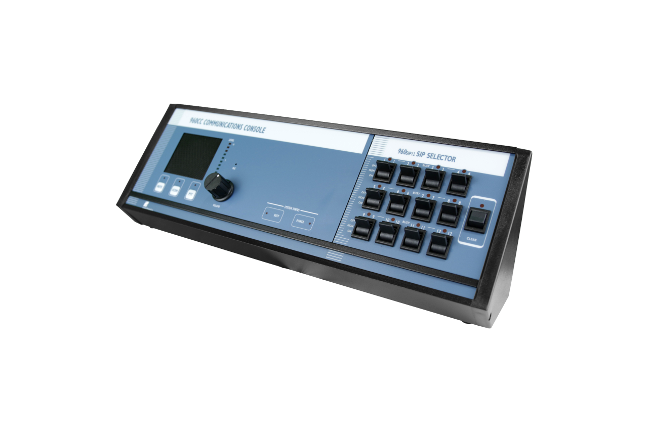 Omnitronics 960SIP (960CSD) hardware radio dispatch console with physical channel switches
